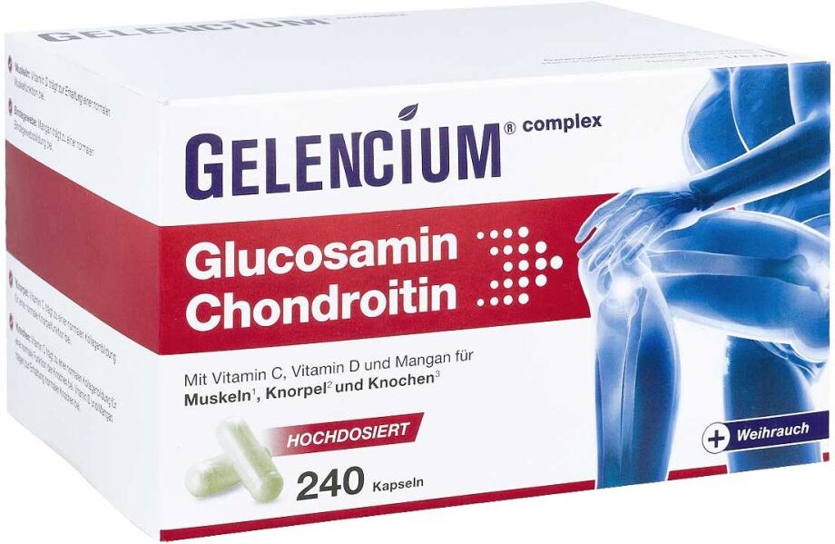 GELENCIUM Glucosamin Chondroitin hochdos. Vit C