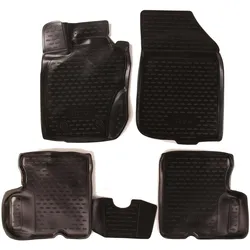 Sixtol, Autoteppich, 3D Gummimatten RENAULT Duster 4WD, 2011-2015