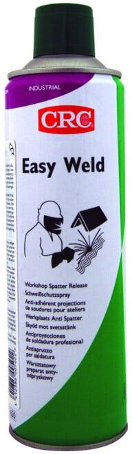 Agent antiadhésif pour le soudage CRC Easy Weld à base d'huile à valve 360 degrés, vaporisateur incolore 500ml ; CRC Industries (30738-AB)