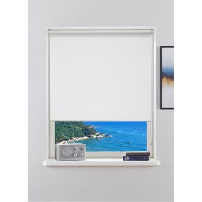 Rollo OTTO HOME "LIYN" Gr. 9, weiß, B:100cm H:150cm, Polyester, Rollos, Rollo mit Papiergarnen in Naturoptik, Sichtschutz, Sonnenschutz