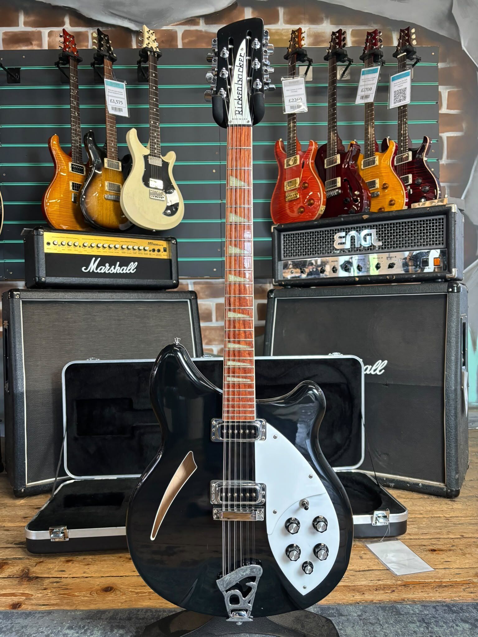 Rickenbacker 360/12 Jetglo 1997 Semi-Hollow 12 String Electric Guitar   Original - Refurbished