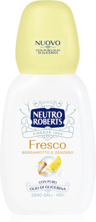 Neutro Roberts Bergamotto e Zenzero déodorant avec vaporisateur effet 48h 75 ml