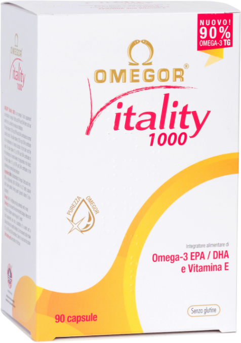 U.G.A. Nutraceuticals Omegor Vitality 1000 90 Pearls