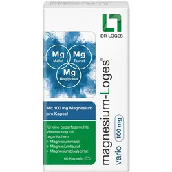 magnesium-Loges vario 100 mg 60 St
