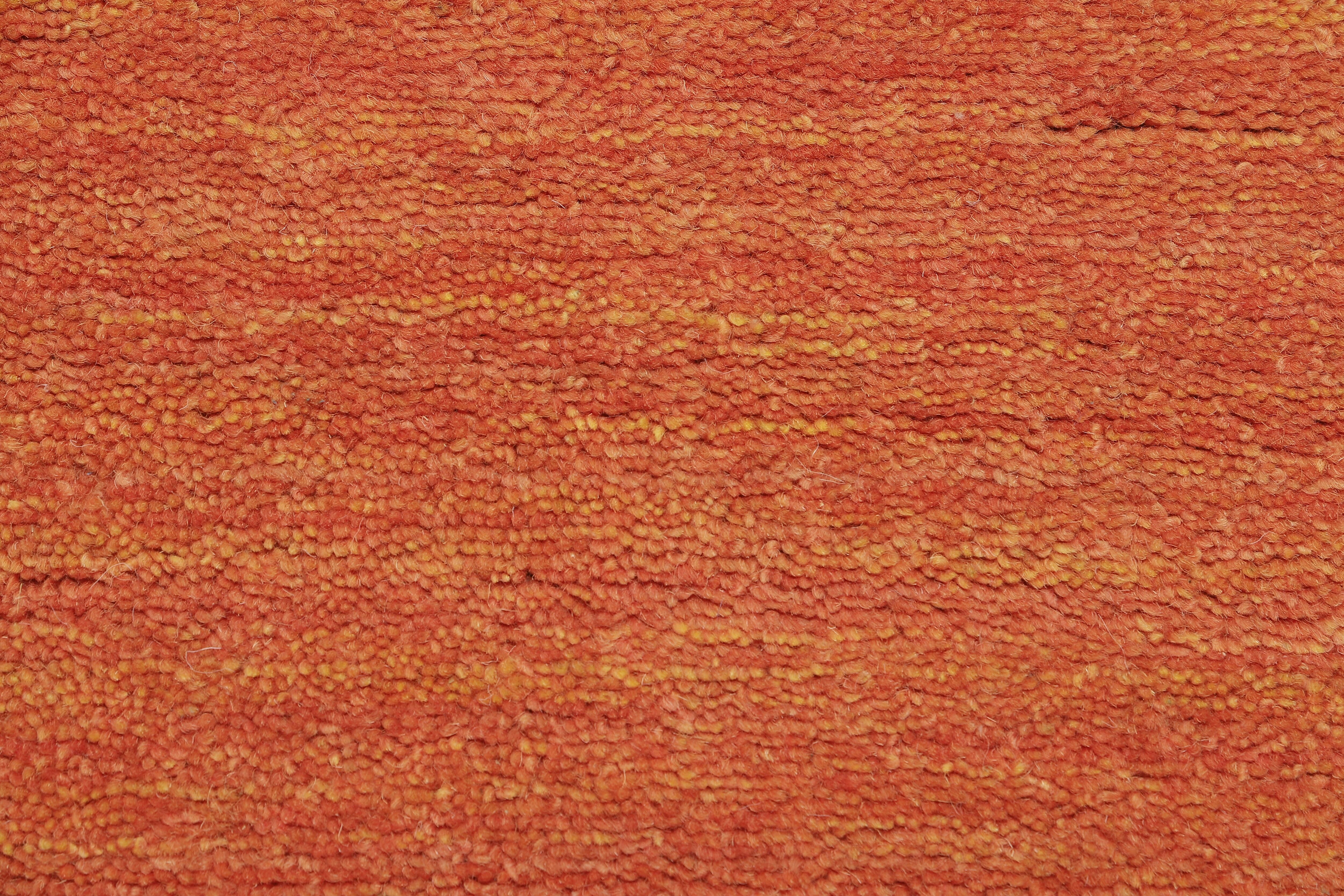 Wollteppich "Isra", rot (rostrot), B:230cm H:1,5mm L:160cm, Wolle, MYFLAIR MÖBEL & ACCESSOIRES, Teppiche, Wollteppich, Kurzflor, Handweb Teppich, meliert, reine Wolle, handgewebt rostrot B : 230cm 1 Stk., 1,5mm, L: 160cm