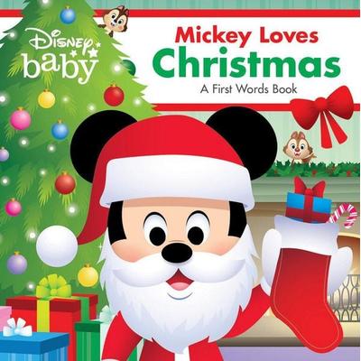 Disney Baby: Mickey Loves Christmas, Gebundene Ausgabe von Disney Books, Random House N.Y., 978-1-368-09399-6