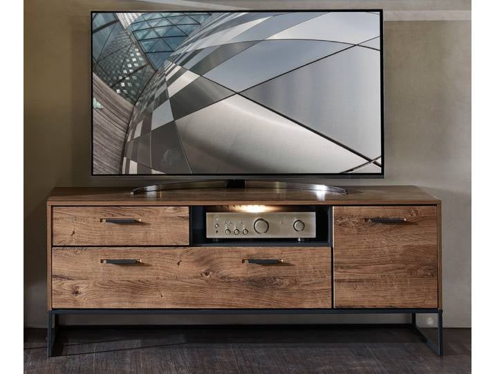 Wohn-Concept Manhattan TV-Board/Lowboard Holzwerkstoff/Metall