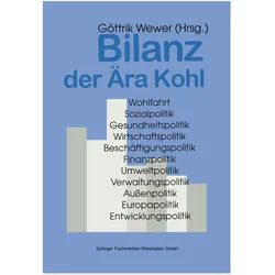Bilanz der Ära Kohl, Fachbücher von Göttrik Wewer