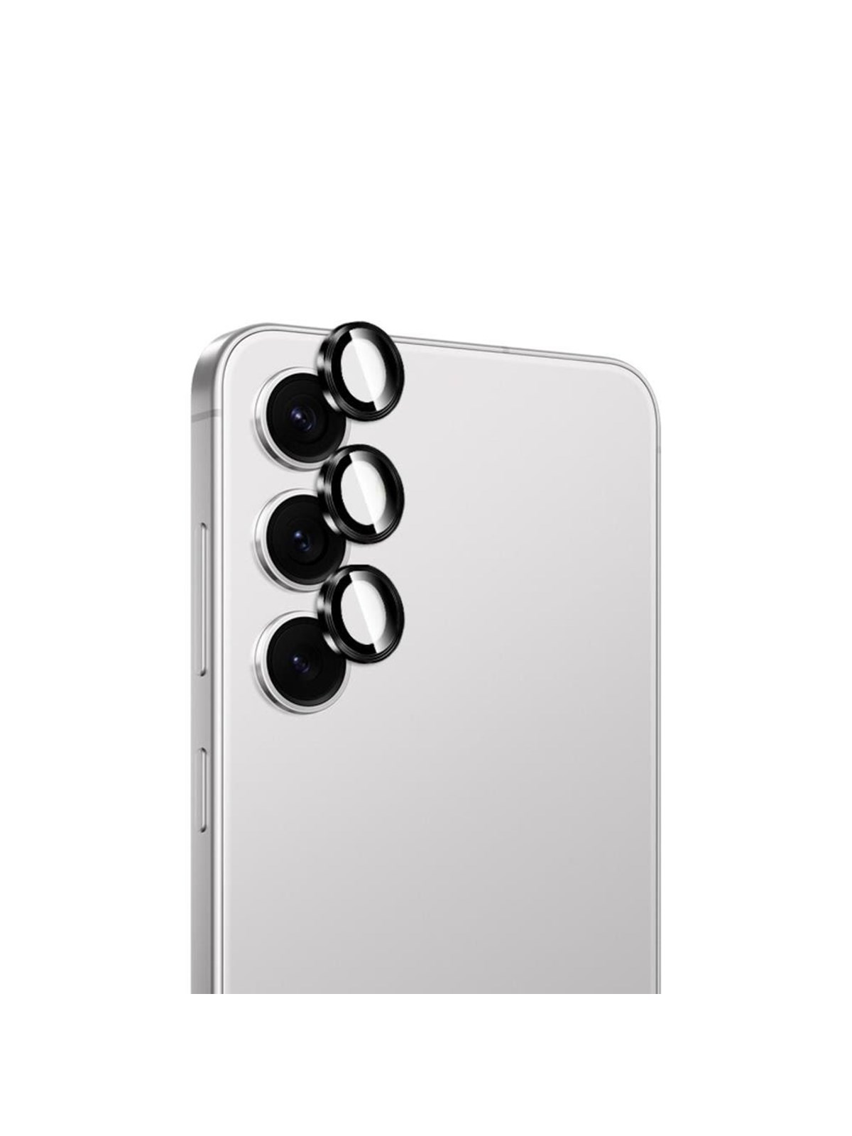 Puro Tempered Glass for Rear Camera for Samsung Galaxy S26/S26 Plus - With Black Frame