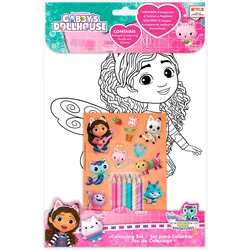 Gabby's Dollhouse Ausmal Set