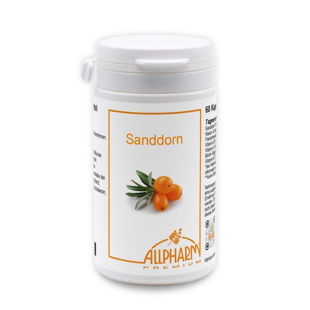 Sanddorn Allpharm Premium Kapseln 60 St