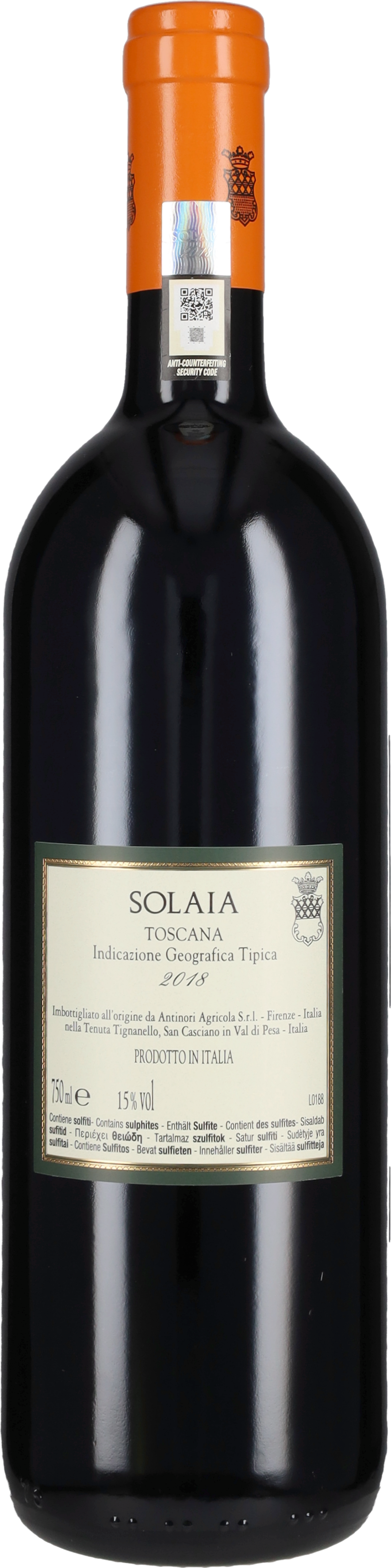 Solaia Antinori 2018