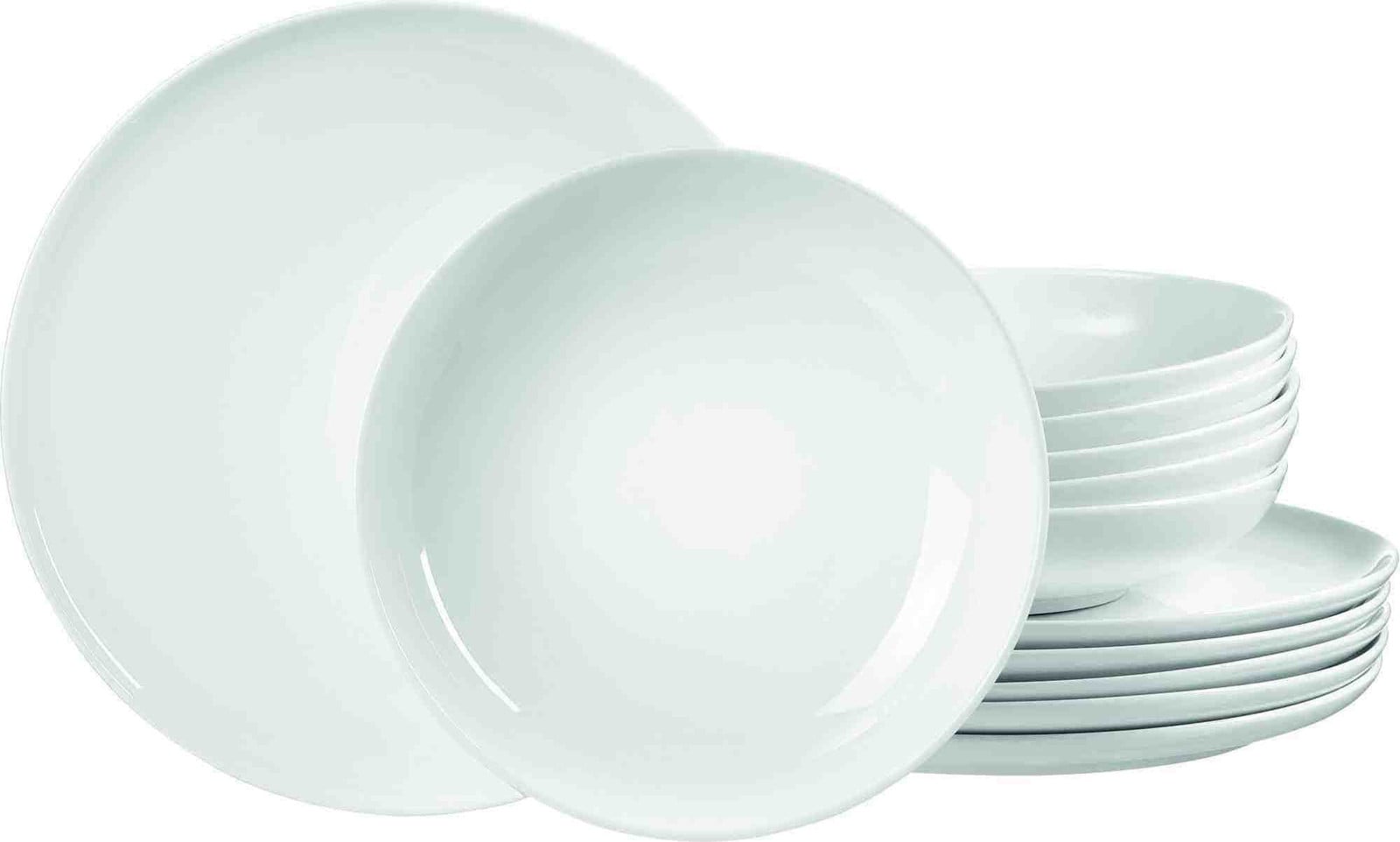 Ritzenhoff & Breker Skagen Tafelset, 12-delig, porselein, wit