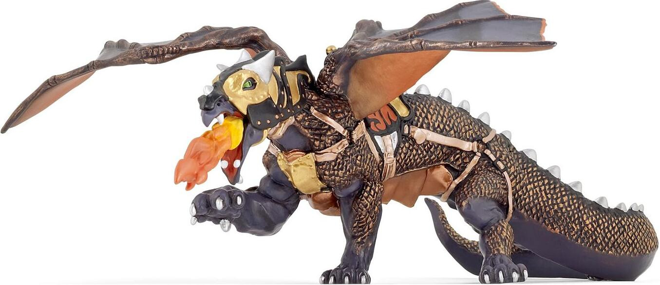 Papo Draak van de duisternis speelgoedfiguur, Meerdere kleuren, PVC