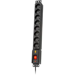 Lestar, Steckdosenleiste, Listwa zasilająca Listwa zasilająca LXRM 816 16A G-A K.:CZ 5,0M 19"PDU (CEE 7/3, 5 m)
