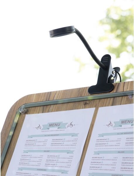 Securit Led Lampe M/clip - Vejrbestandig, 2 Stk.