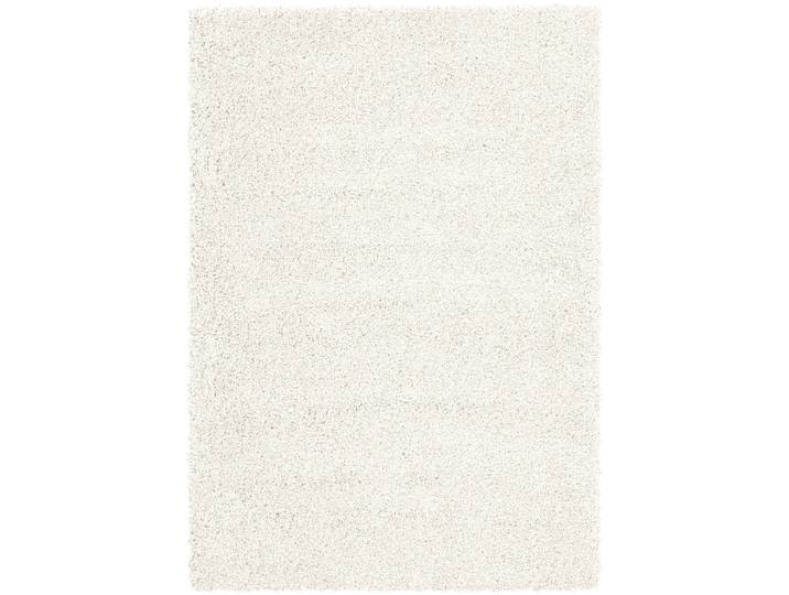 Teppich Luxury Shaggy Weiss Einfarbig Polypropylen 60 x 115 cm - Teppich