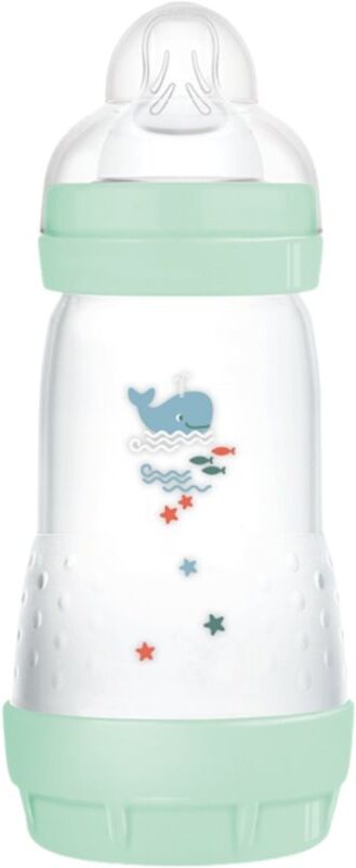 MAM Perfect Star Anti-colic Bottle biberon anti-coliques 2m+ Mint 1 pcs