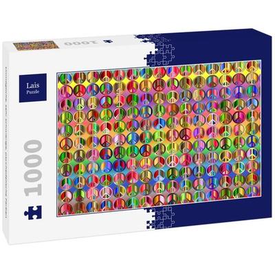 Lais Puzzle Unmögliche, sehr schwierige, psychedelische Farben 1000 Teile