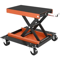 HOMCOM Motorradheber 500 kg Belastbar Motorradhebebühne Höhenverstellbar