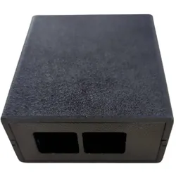 Allnet Rock Pi E zbh. Gehäuse ABS Kunststoff, Entwicklungsboard Zubehör, Schwarz