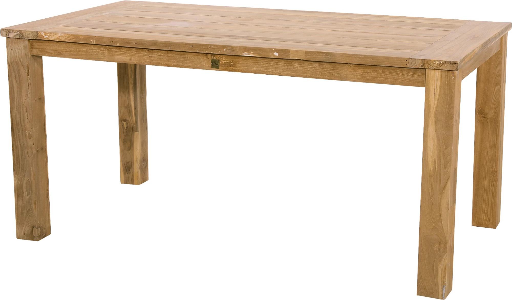 Garten - Tisch Recyceltes Teakholz - 180x90x76 cm - Nachhaltiges Massivholz