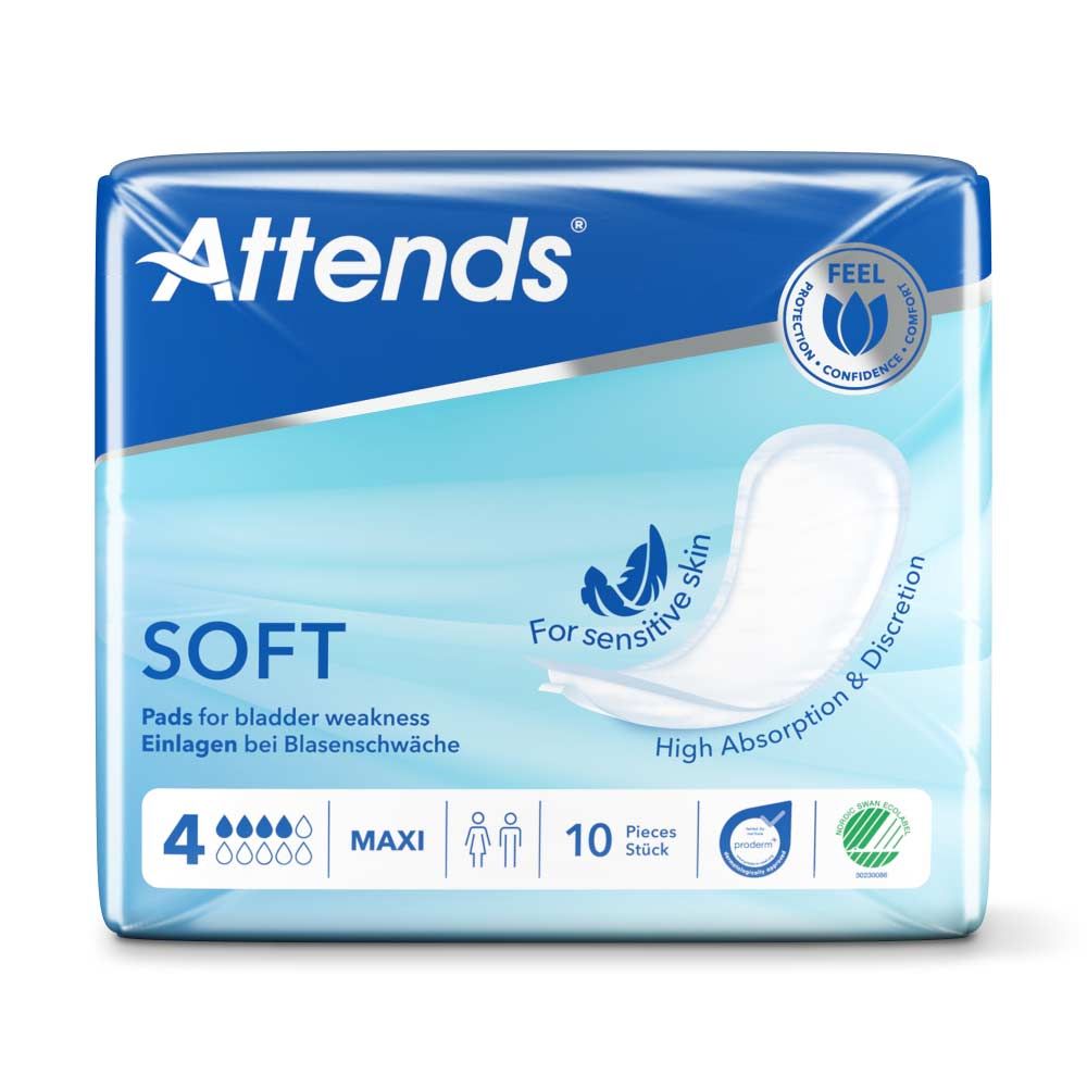Attends Soft 4 maxi 10 St Beutel