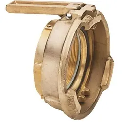 Teguma, Schlauchanschluss + Schlauchverbinder, TW Kupplung Messing Typ MK 100 mit Innengewinde 4" (Kupplung)