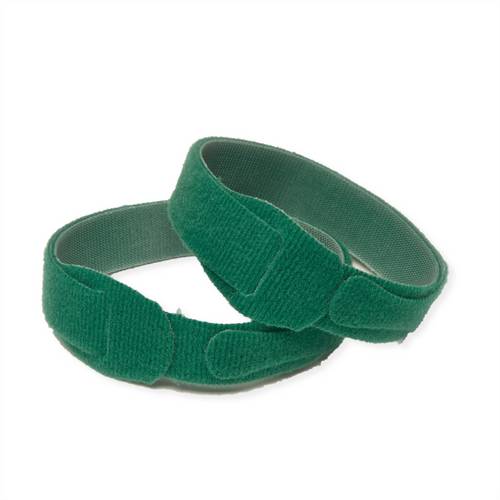 VELCRO ONE-WRAP wiederverwendbare Klettstreifen für den Garten, ONE-WRAP Streifen 12mm x 38cm x 6 Grün
