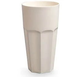 48x To Go Kaffeebecher, Mehrweg, PP, 400ml, creme