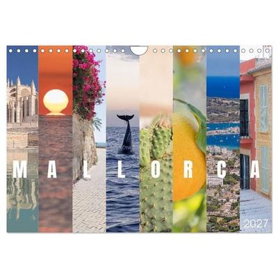 Mallorca - Paradies zwischen Himmel und Meer (Wandkalender 2027 DIN A4 quer), CALVENDO Monatskalender
