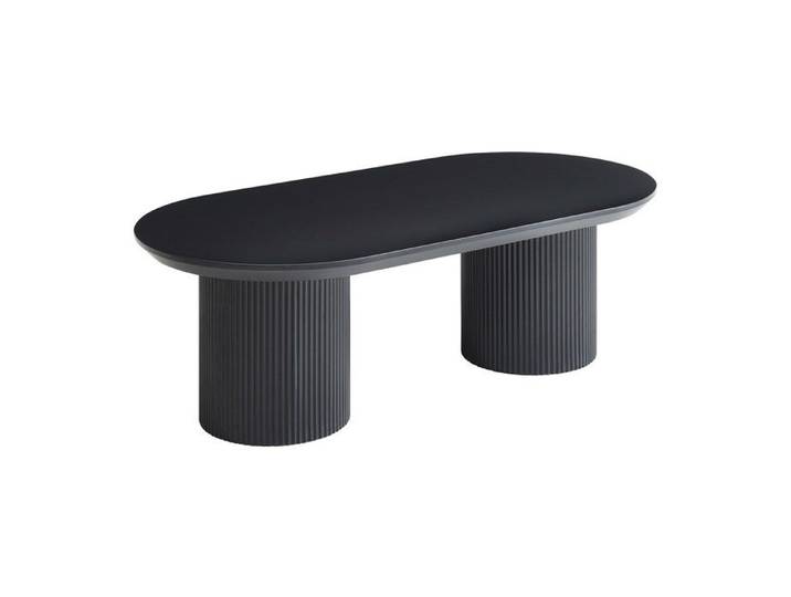Table basse en MDF - Noir - LORIMILA