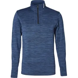 Langarmshirt "EVOLVE CRAFTSMEN" - 3XL - stahlblau/dunkelblau
