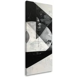 LEINWANDBILD 3D und geometrisch 50x150cm