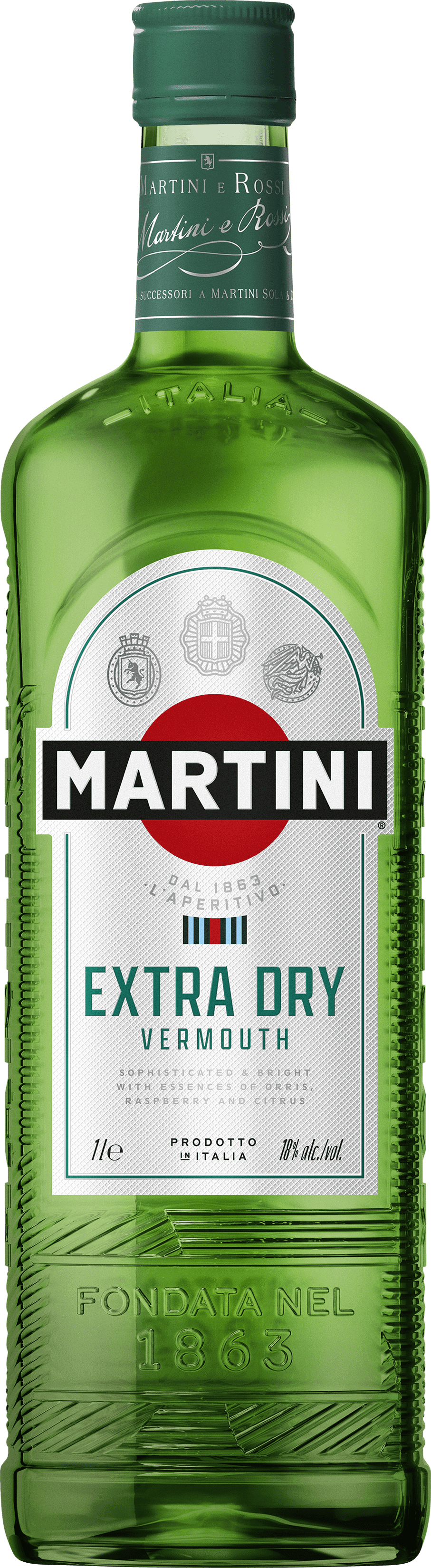 Martini Vermouth Bianco Extra Dry 'L'Aperitivo' 100cl
