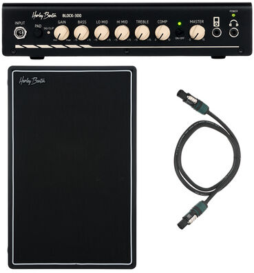Harley Benton BLOCK-300 Bundle II noir