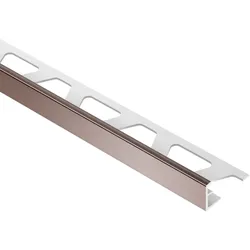 Schlüter Systems SCHIENE-AC Abschlussprofil Aluminium RB - Rehbraun Höhe: 11 mm Länge: 2,5 m