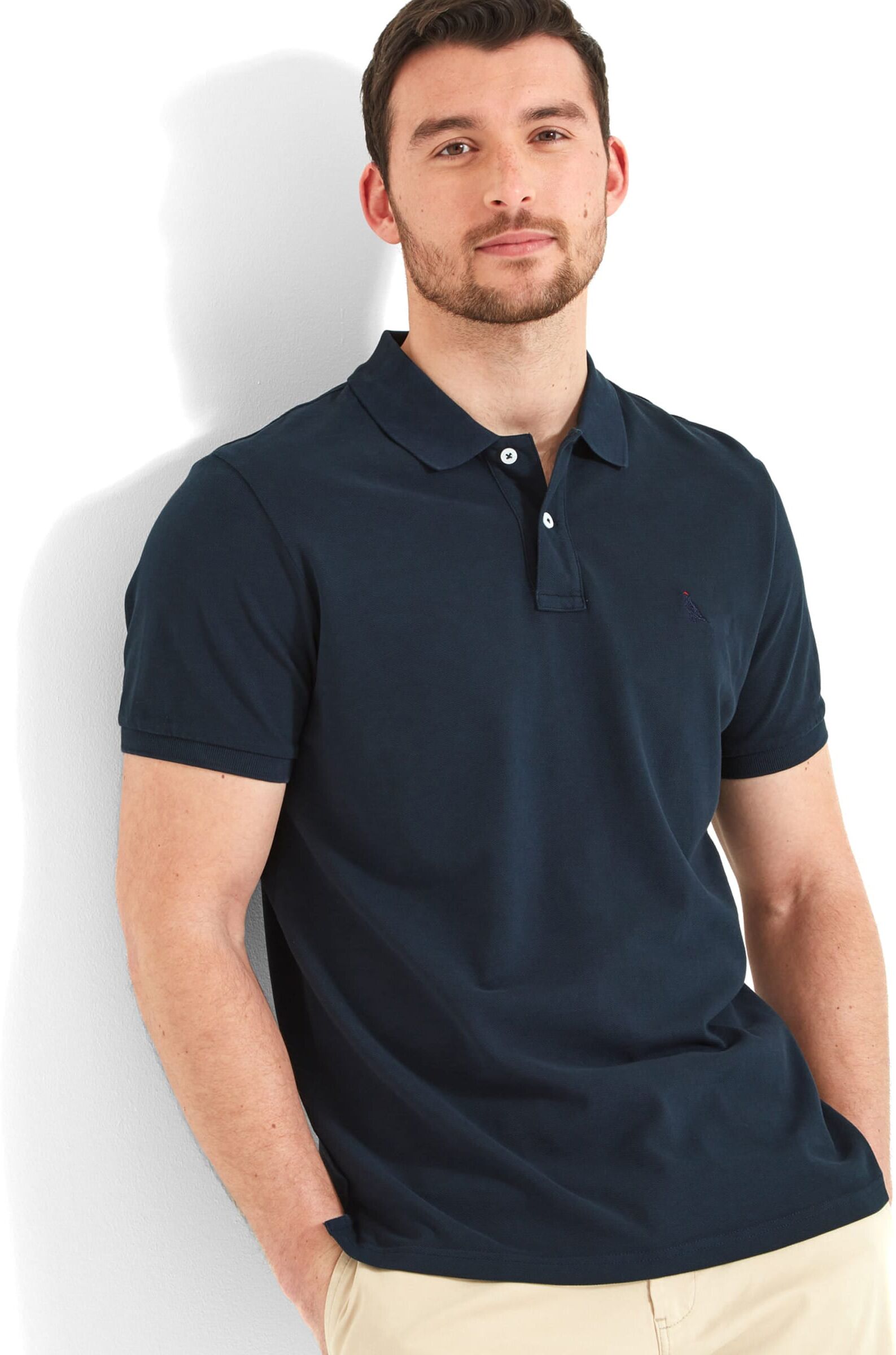 Schöffel Country St Ives Polo Shirt - Navy - Size XL - Men