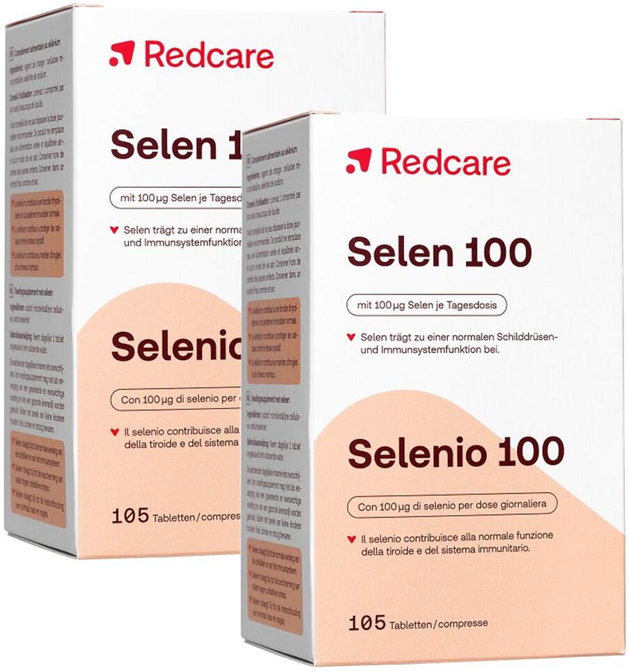 Redcare von Shop Apotheke 2x Selen 100 RedCare 2x105 St Tabletten