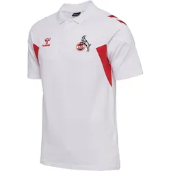 hummel 1. FC Köln Freizeit Poloshirt Herren 9001 - white L