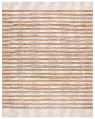 SAFAVIEH Flatweave Natural Fiber Ricarda Farmhouse Hemp Rug