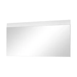 Primo Spiegel 134 x 63 cm Akzent ¦ weiß ¦ MDF ¦ Maße (cm): B: 134 H: 63 T: 3.0