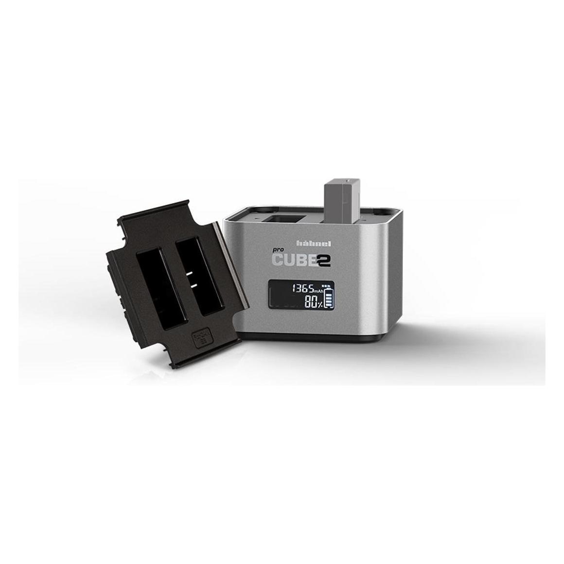 Hähnel ProCUBE 2 Platte für Canon LP-E8 Akku Kameraladegerät (Kamera Akku Ladegerät) (1000 582.5)