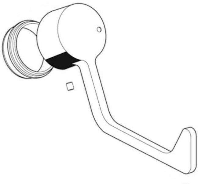 Schell VITUS levier de commande eau mélangée, pour robinet lavabo AH-M, chrome (296860699)