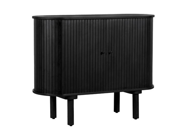 Lewis & Loft Dressoir Livia - FSC® mangohout - 95 cm - Zwart