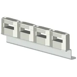Siemens 8GF5763 Stab Universal Sammelschienenhalter 4-polig eben, waagerecht H=200mm 30x10mm