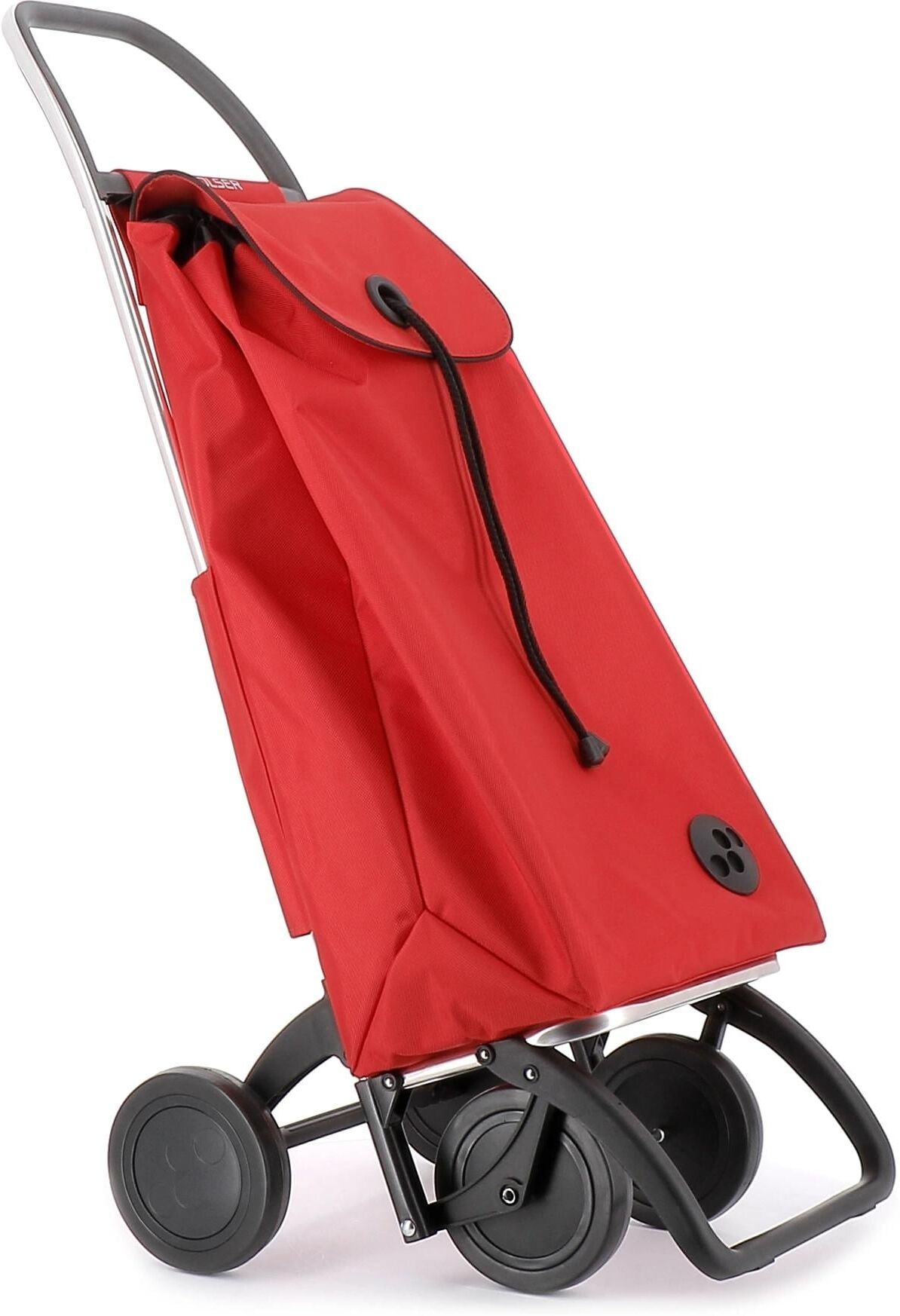 Einkaufstrolley ROLSER "IMAX MF 4 ROT", Damen, rot, Aluminium, Polyester, Einkaufskörbe Einkaufstrolley rot Einheitsgröße