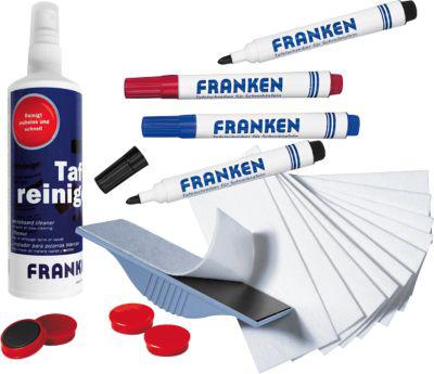 Franken Starterset Junior-Set Z1941-X, mit 125 ml Spray, Tafelwischer, Magnete & Tafelschreiber