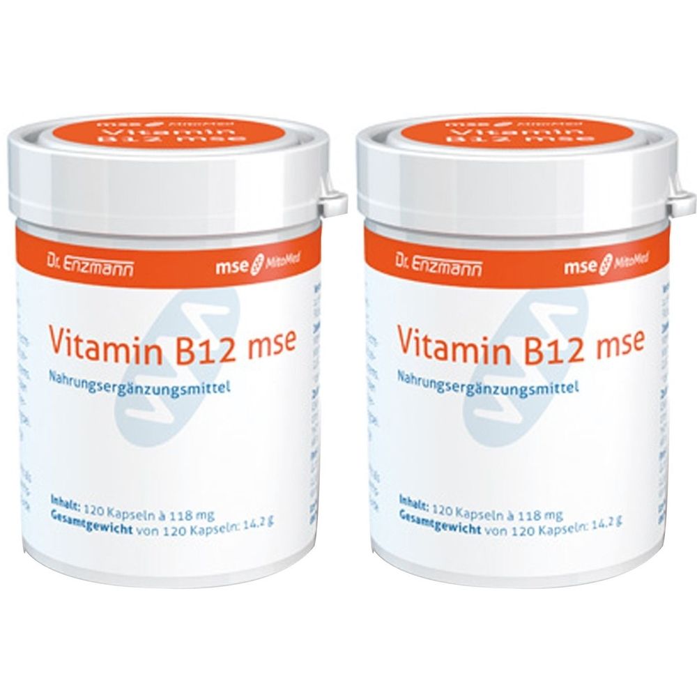 Vitamin B12 MSE Kapseln 2x 2x120 St