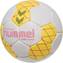 hummel hmlCLASSIC Training Handball 9431 - off white/yellow/red 3